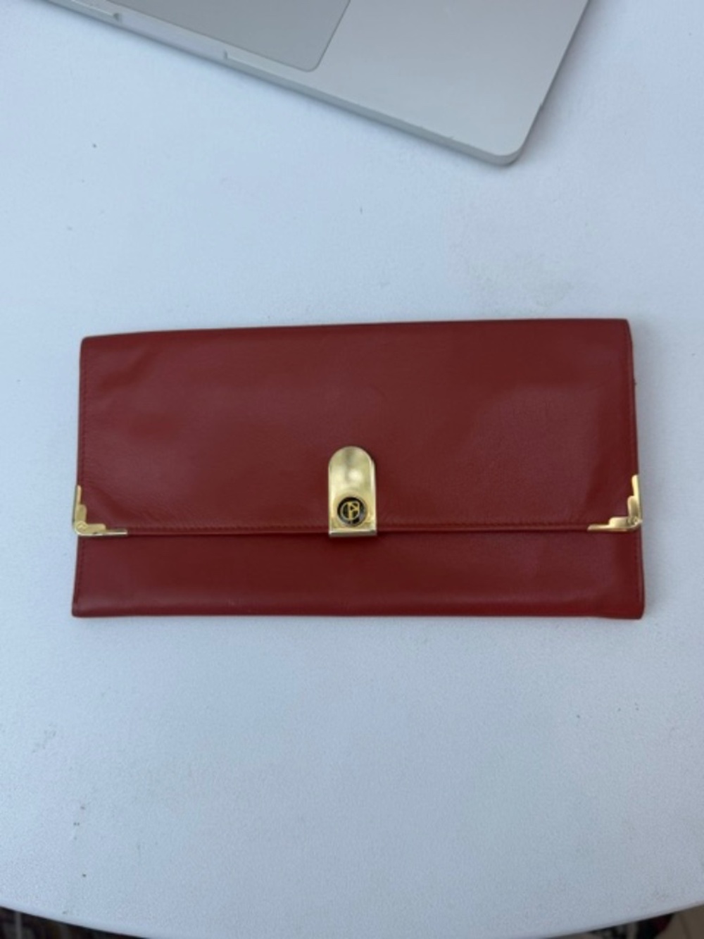 Vtg Italian Wallet Leather